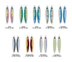 Lures Factory Neo Metal Jig Torrent | 30g And 40g (No Hooks) 15 Lures Factory Neo Metal Jig Torrent | 30g And 40g (No Hooks)