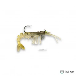 Lures Vudu Rattler Shrimp 3.5 Inch 1/4 OZ JIG PRE-RIGGED 2 PER PACK