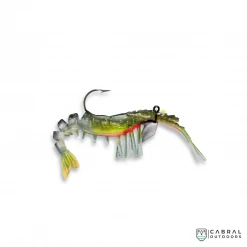 Lures Original Vudu Shrimp 3.25 Inch 1/4 OZ JIG PRE-RIGGED 2 PER PACK