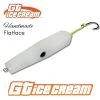 GT Ice Cream Flat-Face Handcrafted 1, 1.5, 2oz | White Lures