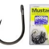Mustad 10827NPBLN Hoodlum Live Bait 4x Strong Fishing Hooks
