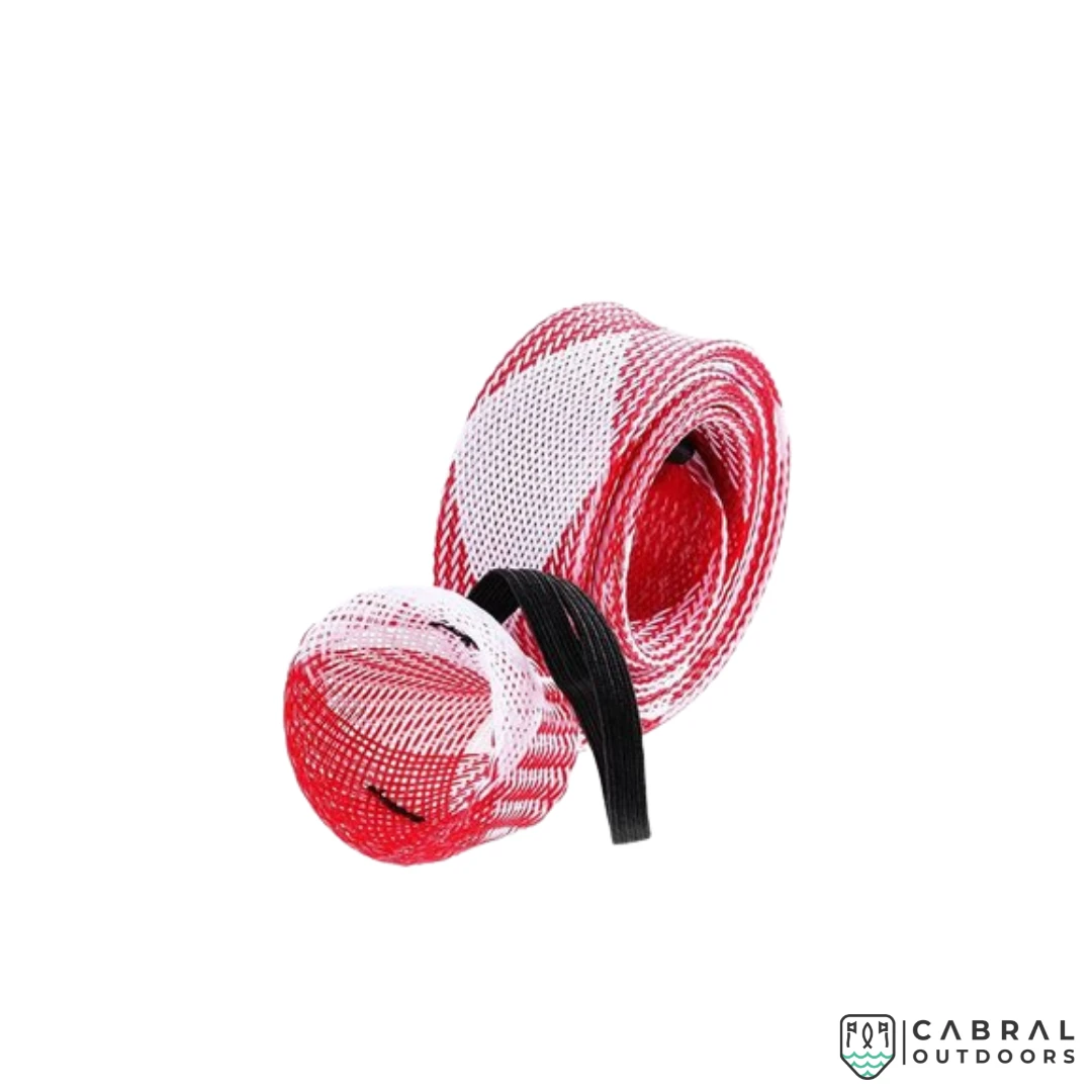 Generic Fishing Rod/Pole Cover | Red-White 3 Generic Fishing Rod/Pole Cover | Red-White
