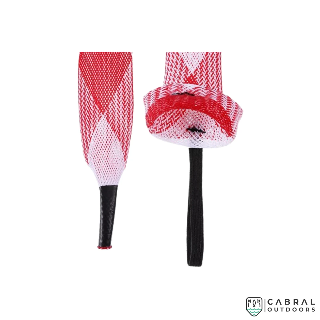 Generic Fishing Rod/Pole Cover | Red-White 4 Generic Fishing Rod/Pole Cover | Red-White