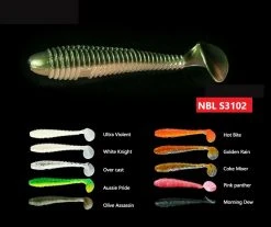 Finess Fishing Noeby NBL S3102 Soft Lure 5cm-12cm | 1.4g-13g