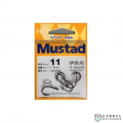 Mustad 10902SP Iseama Twist Hook -Black Nickel Hooks