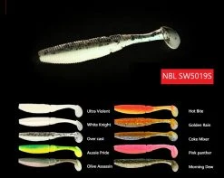Noeby NBL SW5019S Soft Lure 15cm/27.5g, 4pcs/pkt Lures