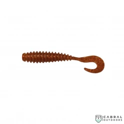 MajorCraft Paraworm Curly Tail Soft Lure Grub Model | 3.2" | 6Pcs/ Pack Lures 10 MajorCraft Paraworm Curly Tail Soft Lure Grub Model | 3.2