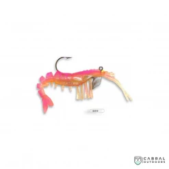 Lures Vudu Rattler Shrimp 3.5 Inch 1/4 OZ JIG PRE-RIGGED 2 PER PACK