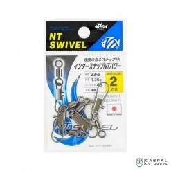 NT Swivel NT Power Swivel With Interlock Snaps | Size: 2 And 4 Terminal Tackles