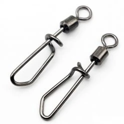 Fin Fishing T Rolling SWIVEL SNAP Size 2 | 6 Pcs Per Pack