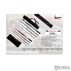 Fishing Rods Lucana Phoenix X Carbon Technology BaitCasting Travel Rod