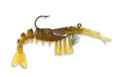 Lures Original Vudu Shrimp 3.25 Inch 1/4 OZ JIG PRE-RIGGED 2 PER PACK