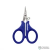 Mustad MT112 Serrated Braid Scissors 3.5" - BLUE 2 Mustad MT112 Serrated Braid Scissors 3.5" - BLUE