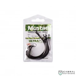 Mustad 39950NP Demon Circle Fishing Hook -Black Nickel Hooks