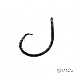 Mustad 39950NP Demon Circle Fishing Hook -Black Nickel Hooks