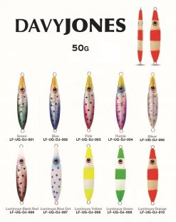 Lures Factory Underground Metal Jig Davy Jones 8 Cm | 50g (No Hooks)